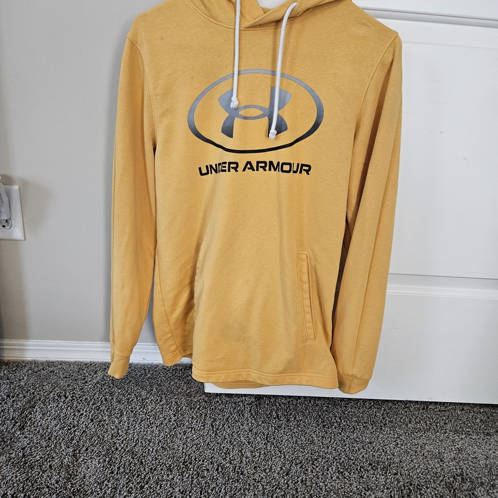 Under Armour Men's Yellow Hoodie